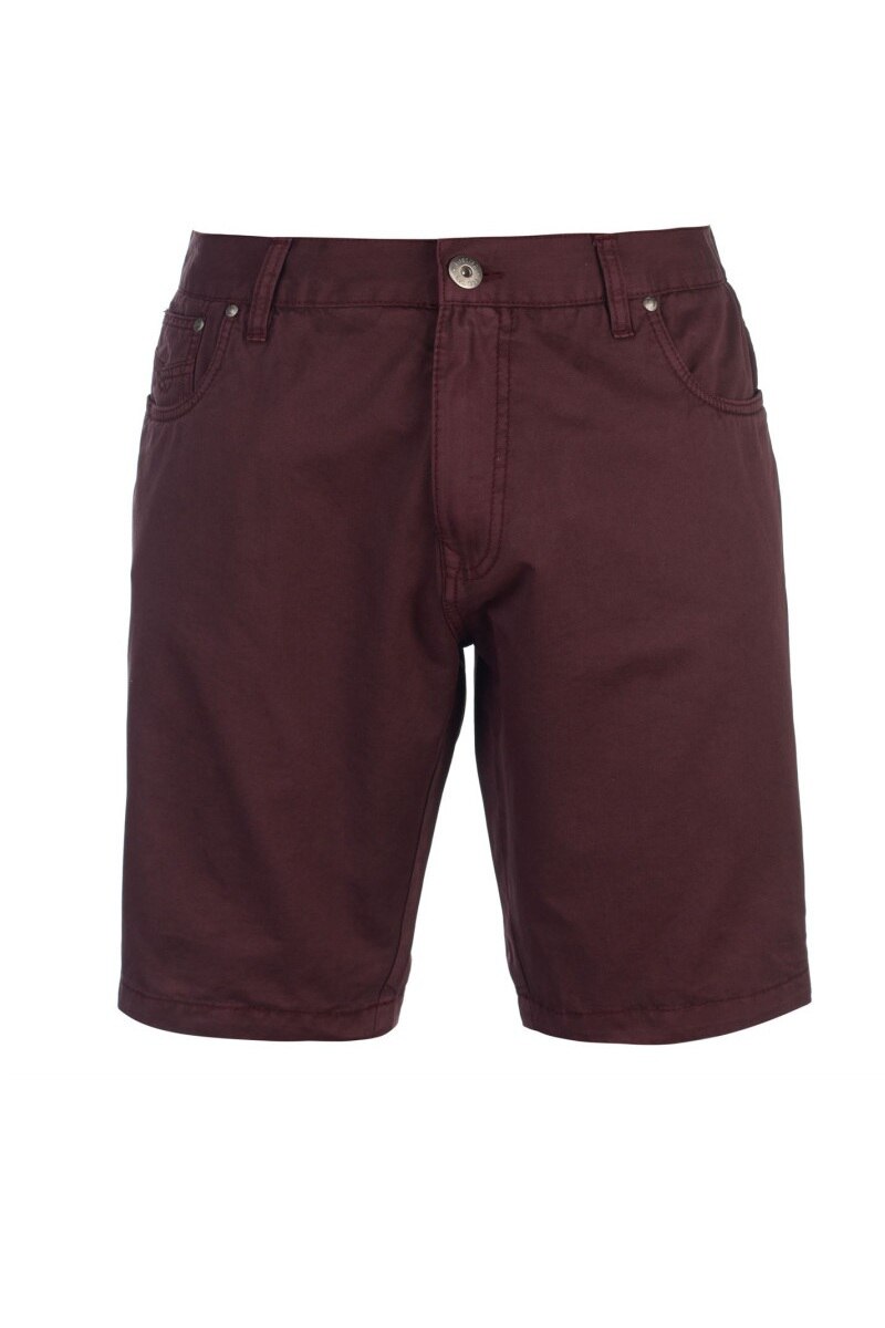 Pantaloni chino pentru barbati, Firetrap, Bumbac, Visiniu, L
