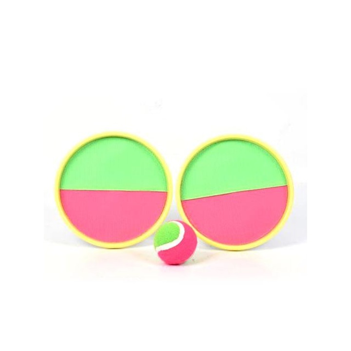 Magic Toys 640073 Zöld-rózsaszín cath ball ügyességi játék szett