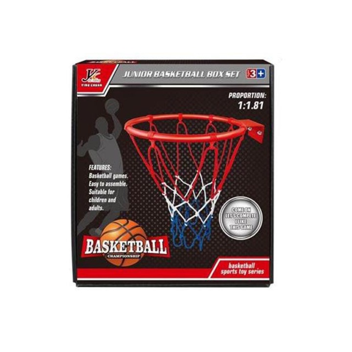 Magic Toys 925110 Fém kosárlabda palánk szett hálóval és kiegészítőkkel