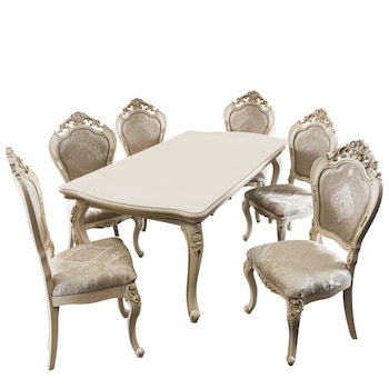 Set masa Gioconda cu 8 scaune, 230x100x78cm, extensibila Set masa Gioconda cu 8 scaune, 230x100x78cm, extensibila