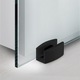 Usa glisanta Boss ® Duo Black model Bali incolor, 95+95x215 cm, sticla clara securizata, culisanta in ambele directii