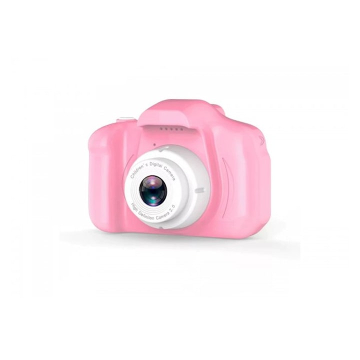 Детски фотоапарат Yavis Trade, дигитална камера за снимки и видео, слот за SD карта, розов