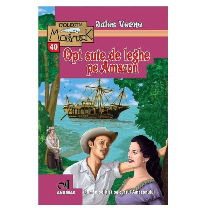 Opt sute de leghe pe Amazon - Jules Verne, ed 2021
