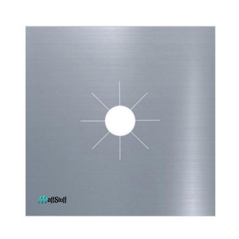 Set 4 folii de protectie reutilizabile pentru plita sau aragaz, gri Set 4 folii de protectie reutilizabile pentru plita sau aragaz, gri