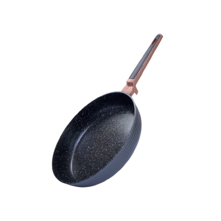 Fissman-Diamond serpenyő, alumínium, 26x5,8 cm, barna / fekete