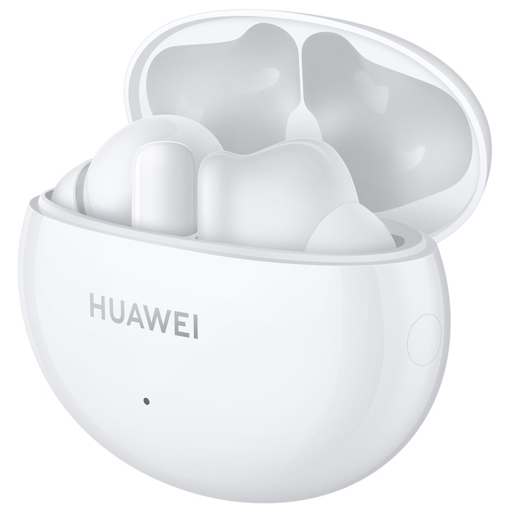 Casti безжичен Huawei FreeBuds 4i, активно шумопотискане, керамично бяло