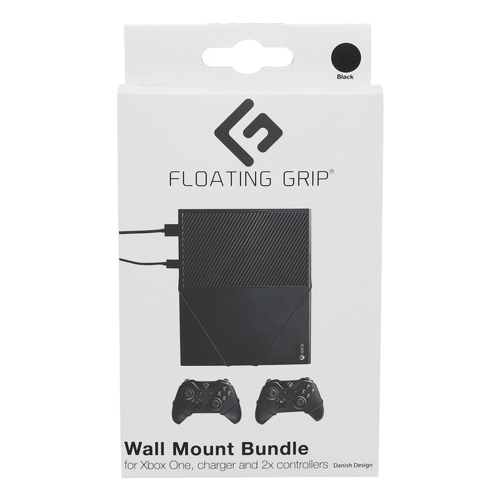 Suport de perete Floating Grip pentru Consola Xbox One Bundle Negru