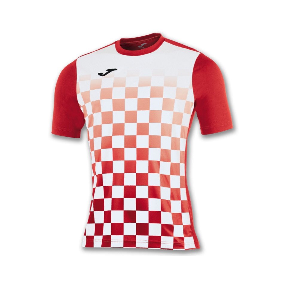 Tricou Flag S/S, Joma, rosu/alb, Rosu/Alb