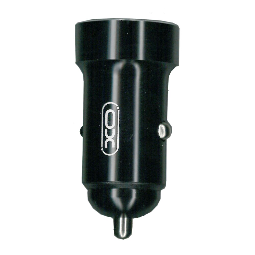 Incarcator auto cu cablu PD si port usb, 20W, XO-TZ 11, negru