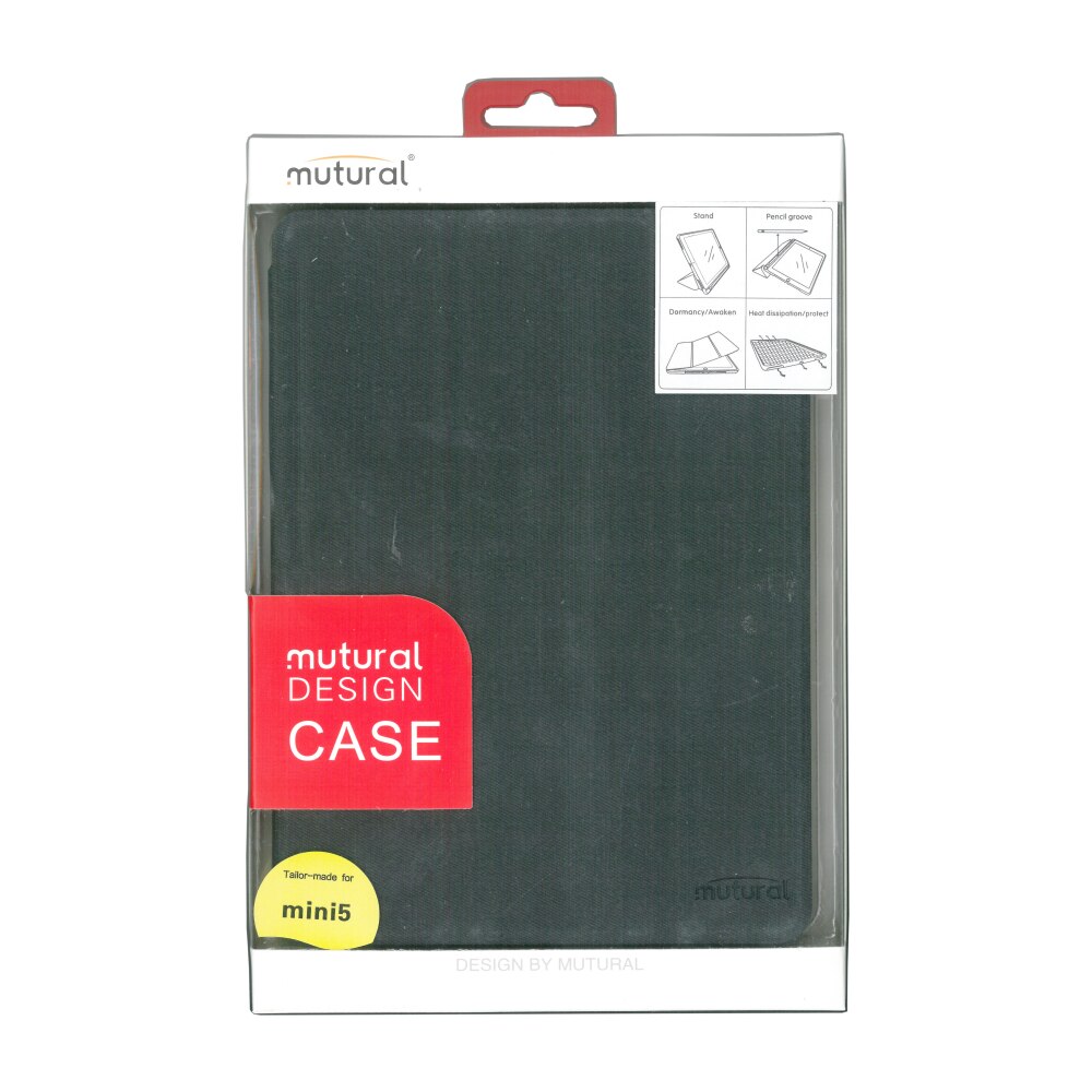 Husa de protectie pentru tableta Apple iPad Mini (2019), negru- Mutural