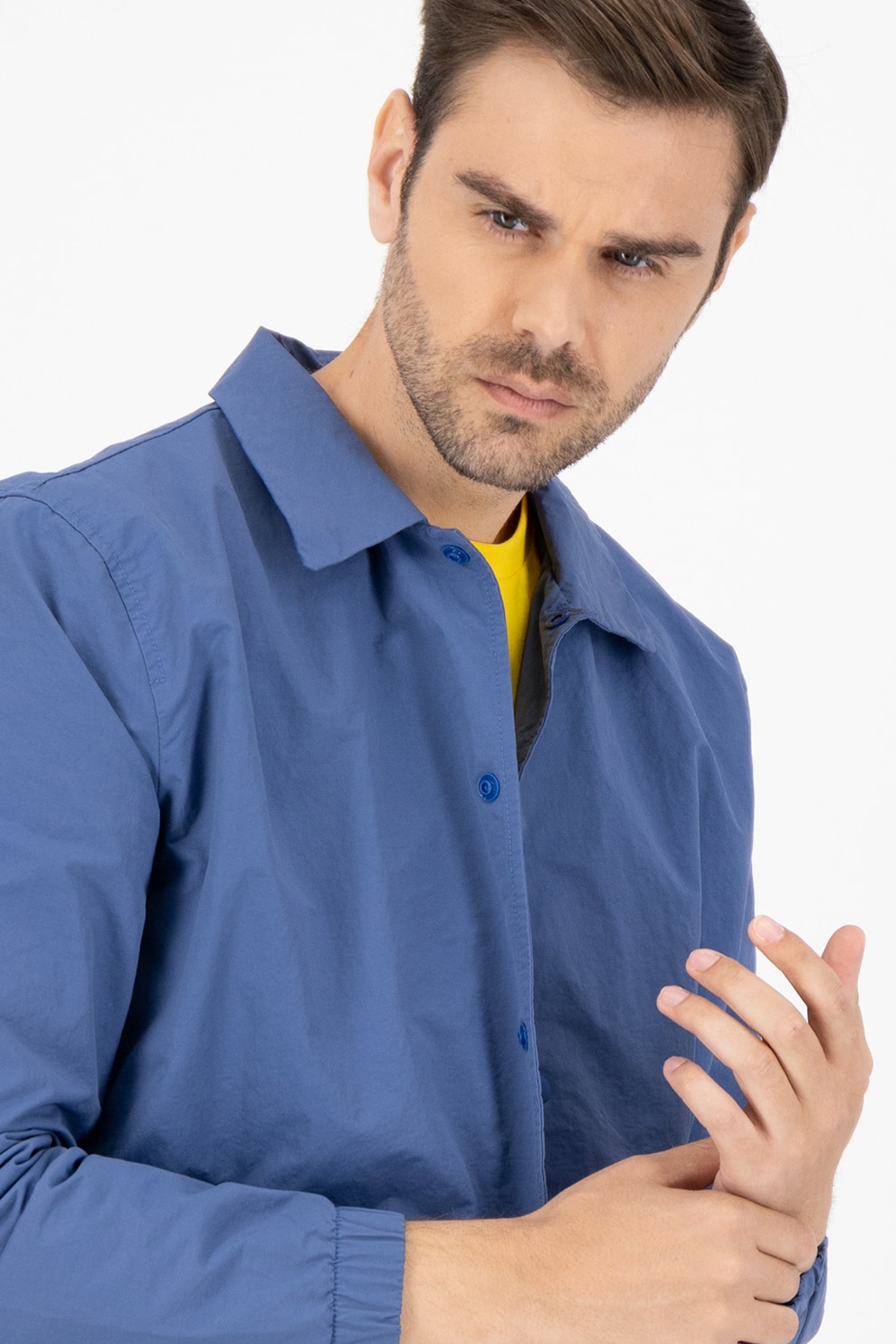 GAP, Jacheta usoara cu snur de ajustare in talie, Albastru inchis