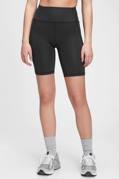 GAP, Colanti scurti cu talie inalta, pentru fitness, Negru GAP, Colanti scurti cu talie inalta, pentru fitness, Negru