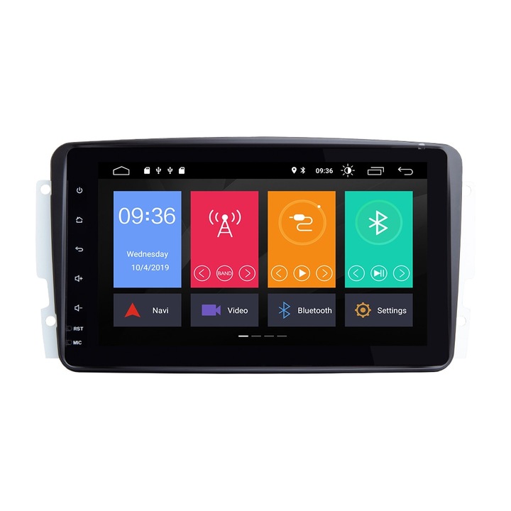 Мултимедия с навигация ZT за Mercedes Benz, W209, W203, M, Ml, W163, Viano, W639, Vito, Android, 8+4+64