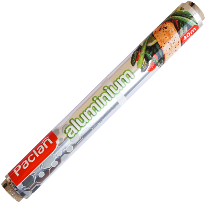 Folie aluminiu embosata, 40 m, Paclan