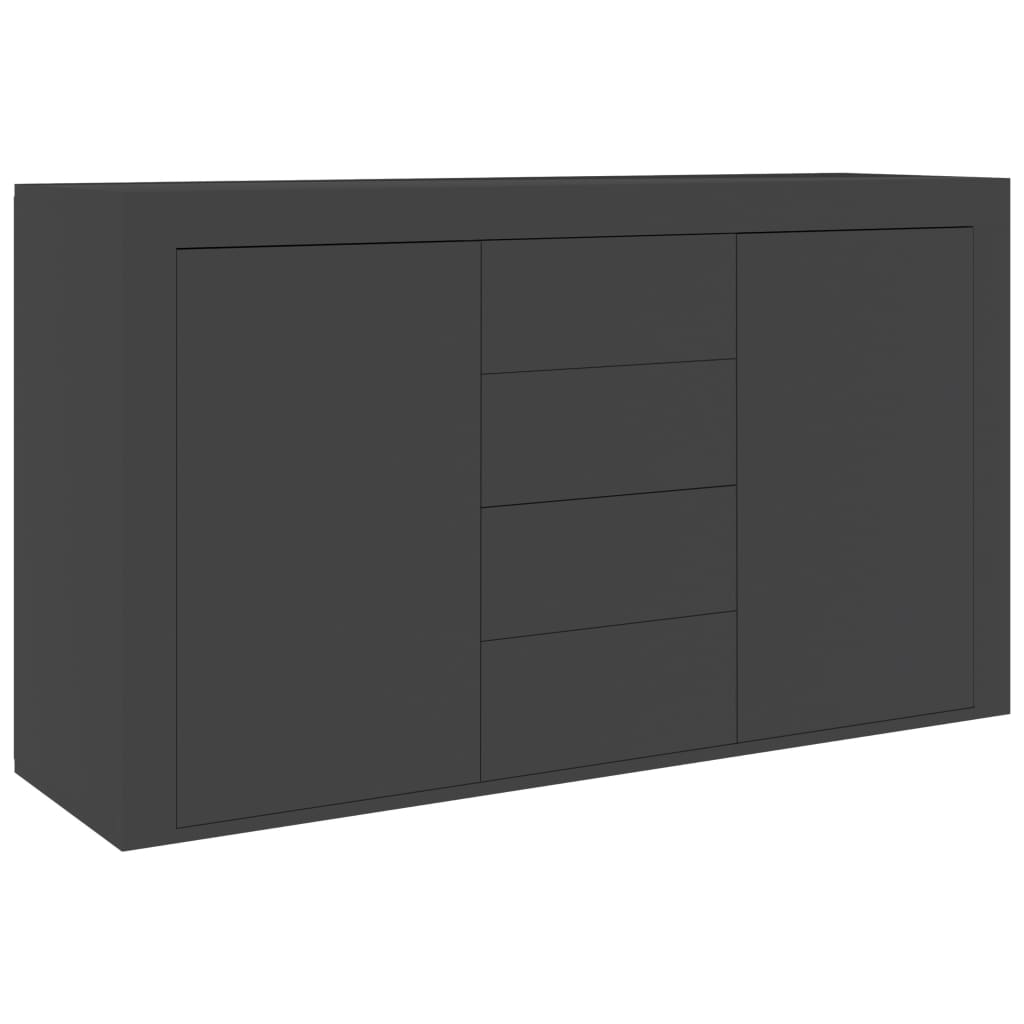 Servanta, gri, 120 x 36 x 69 cm, PAL 801843