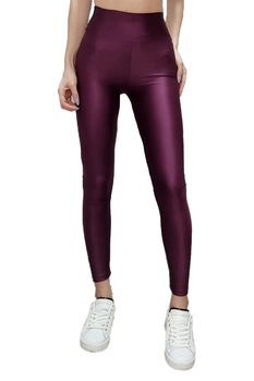 Colanti lycra Marvie cu talie inalta, Burgundy Colanti lycra Marvie cu talie inalta, Burgundy