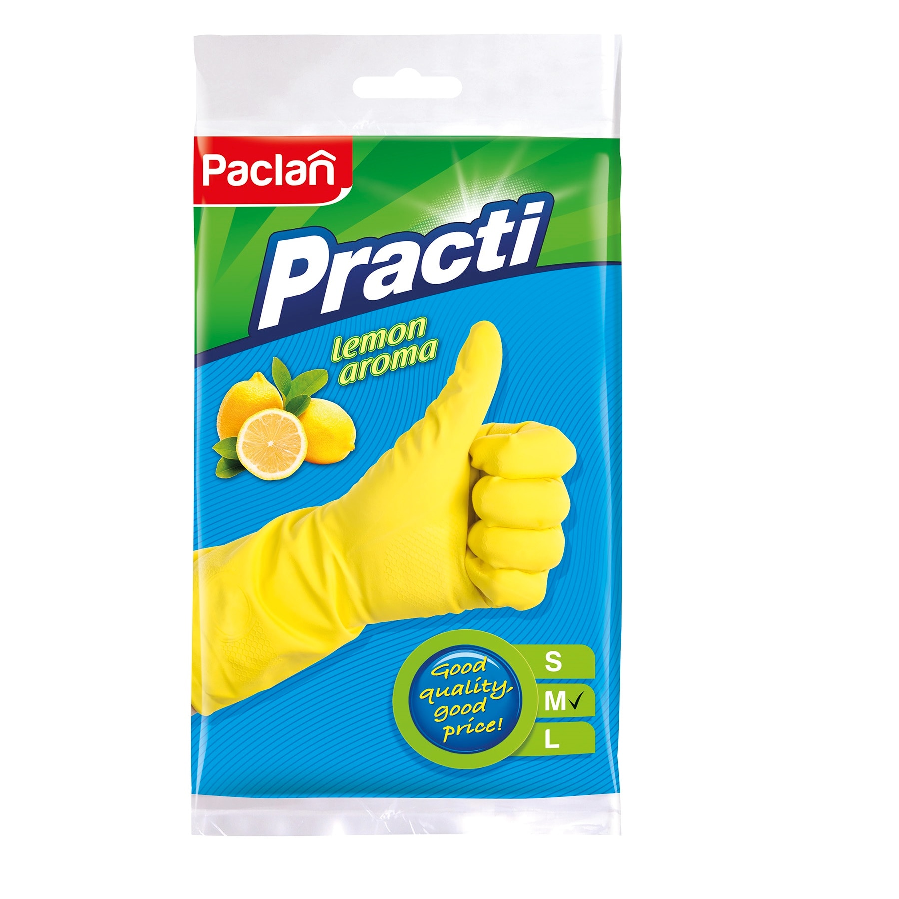 Manusi menaj Paclan, galbene, marime M