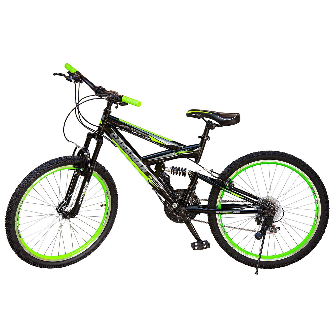 Groping Unpacking feedback Bicicleta Go Kart Caraiman 20 inch pentru copii 7-10 ani, cu suspensie,21  viteze, negru/verde - eMAG.ro