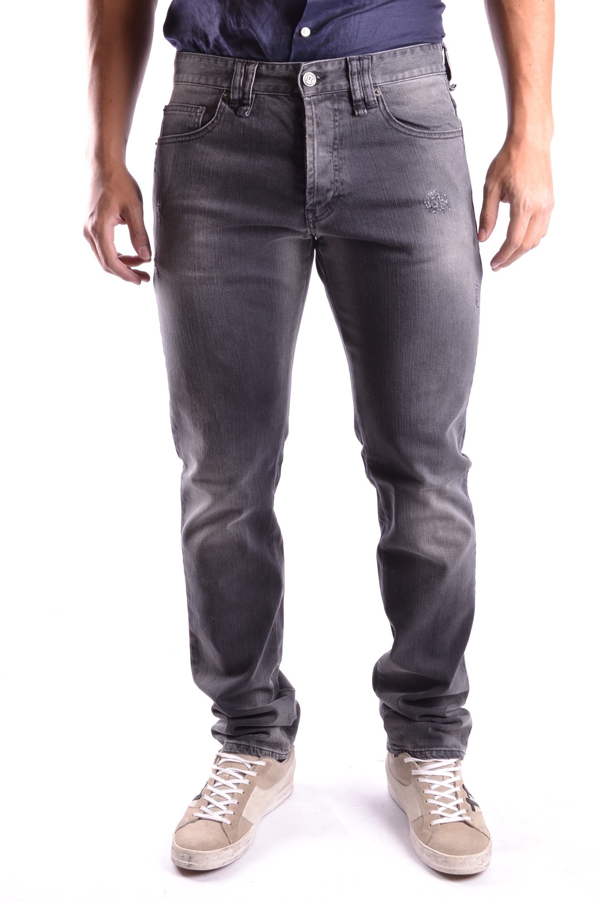 Blugi barbati Galliano PR106, Bumbac, Gri, 29 EU