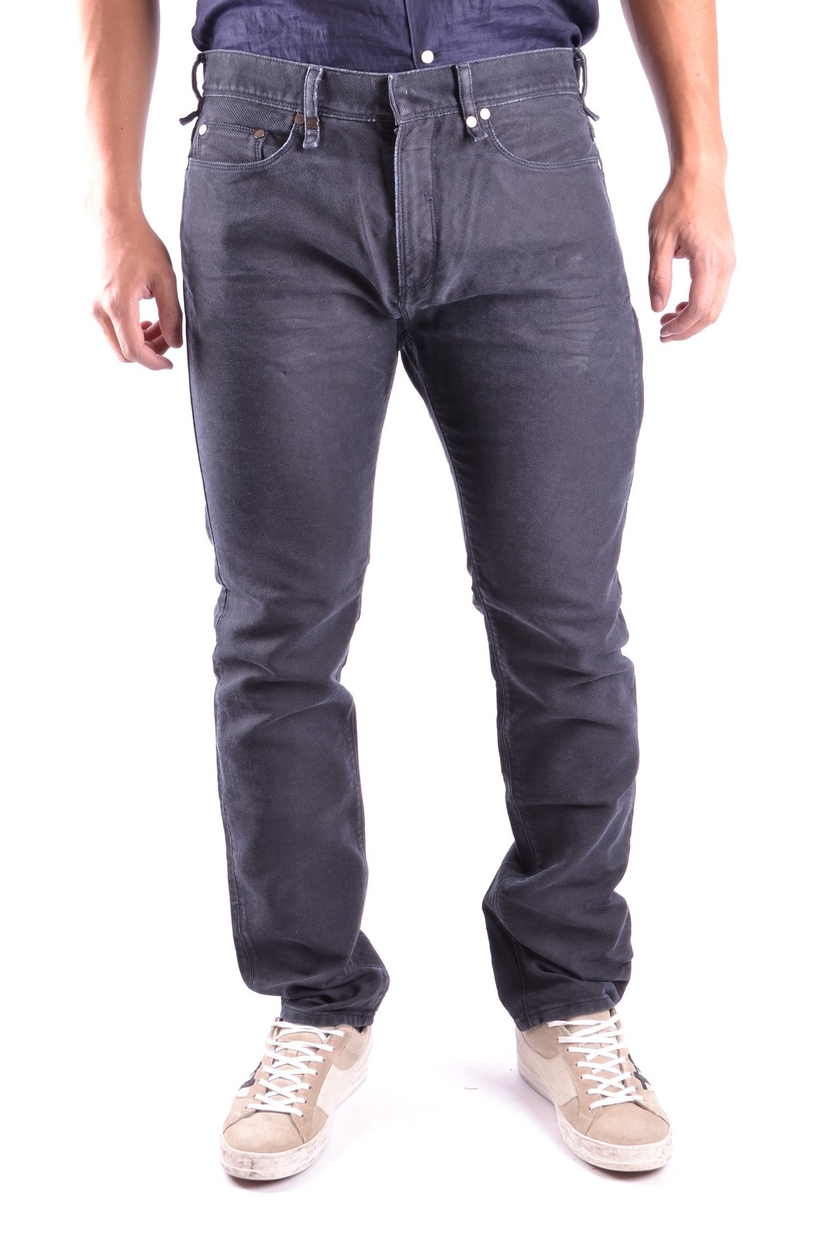 Blugi barbati Neil Barrett PR105, Bumbac, Negru, 33 EU