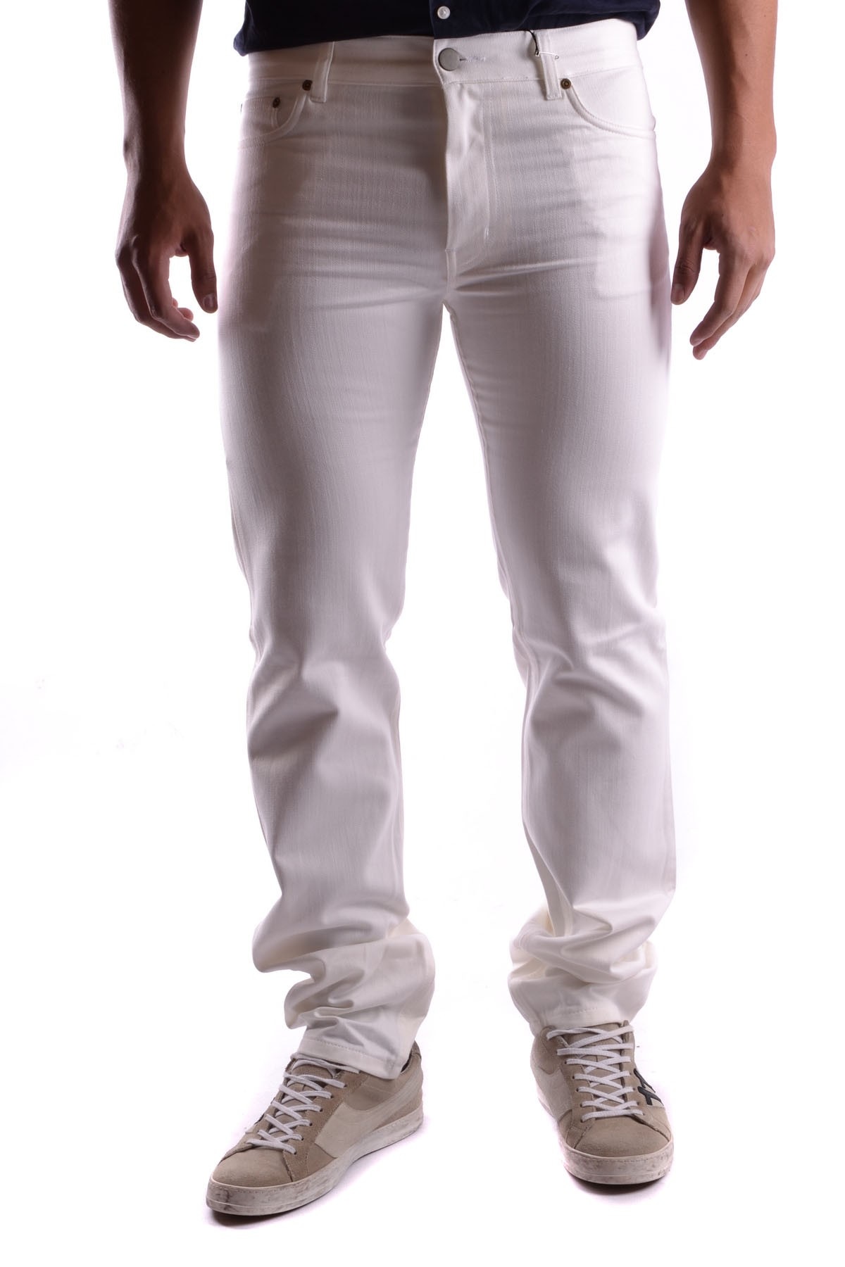 Blugi barbati Marc Jacobs PR075, Bumbac, Alb, 48 EU