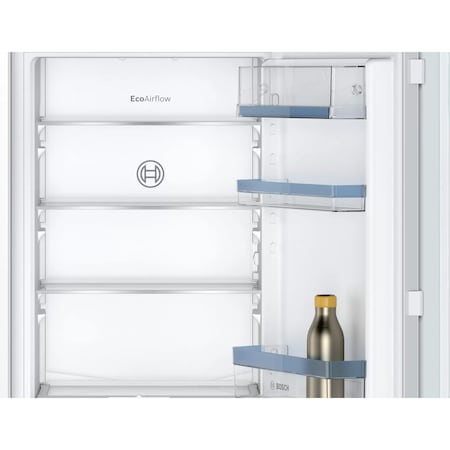 Combina frigorifica incorporabila Bosch KIV86VFE1, 267 l, Clasa E, LowFrost, FreshSense, H 177.2 cm, Argintiu