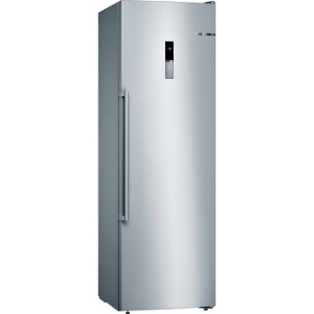 Congelator Bosch GSN36BIEP, 242 l, 4 sertare, Clasa E, NoFrost, FreshSense, SuperFreezing, H 186 cm, Inox Antiamprenta Congelator Bosch GSN36BIEP, 242 l, 4 sertare, Clasa E, NoFrost, FreshSense, SuperFreezing, H 186 cm, Inox Antiamprenta