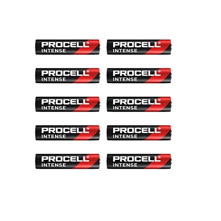 Set 10 baterii alcaline Duracell Procell Intense LR03, AAA