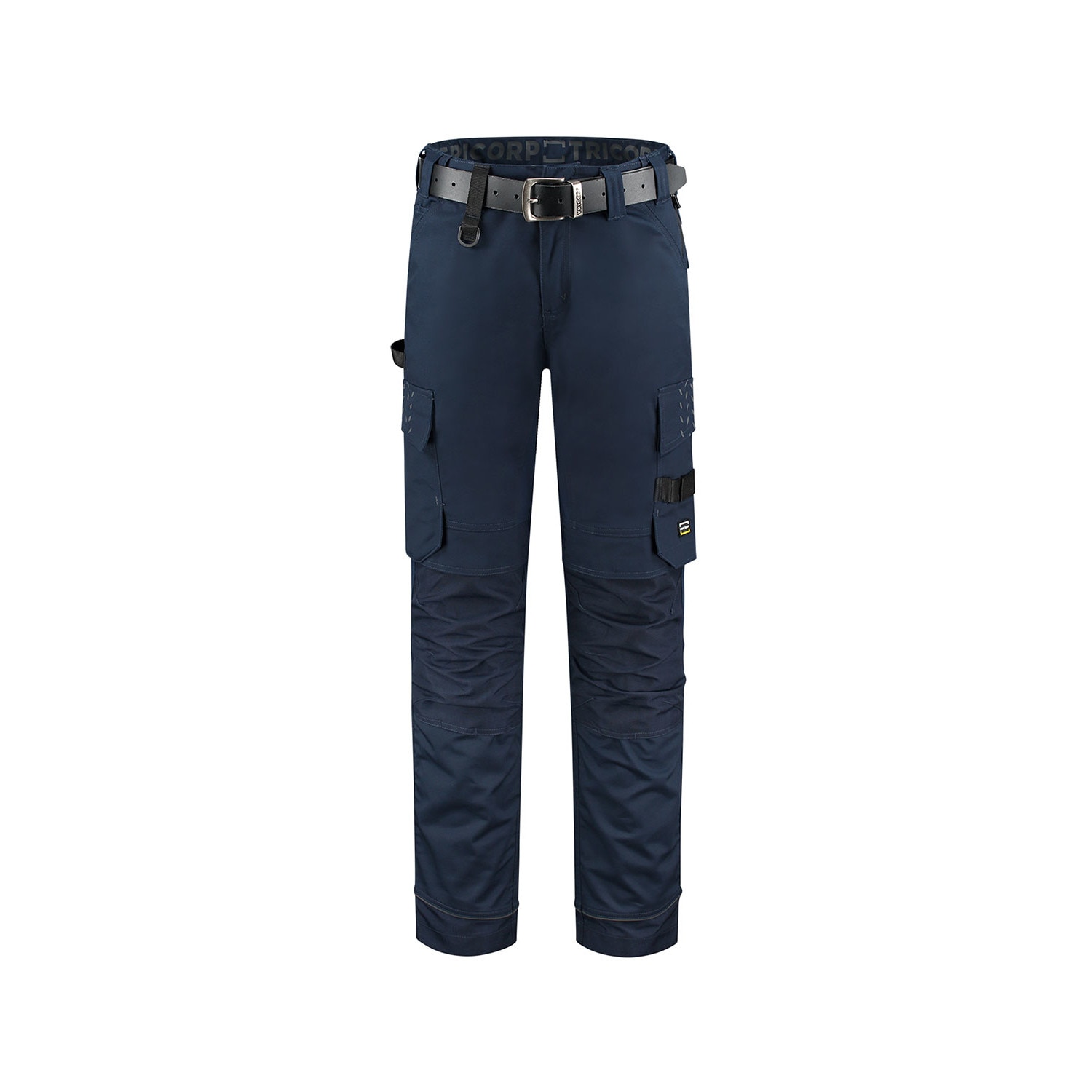 Pantaloni de lucru unisex, Malfini, talie joasa, buzunare multifunctionale, cu Cordura, elastici, Ink, 50