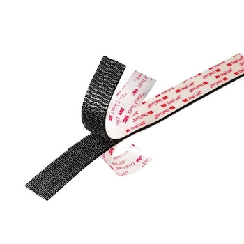 Banda adeziva, 3M Dual Lock, SJ3550, neagra, 12.7 mm latime Banda adeziva, 3M Dual Lock, SJ3550, neagra, 12.7 mm latime