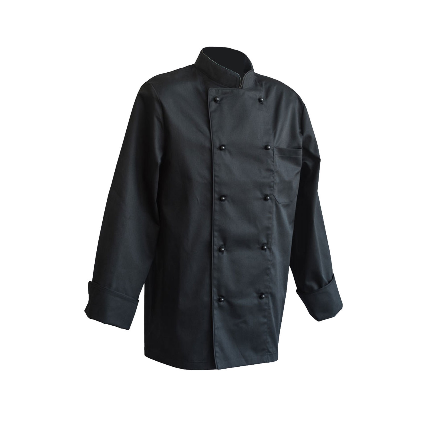 Tunica bucatar cu maneca lunga, negru, marimea L