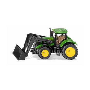 Jucarie - Tractor John Deree, Metal, Verde, 3 ani Jucarie - Tractor John Deree, Metal, Verde, 3 ani