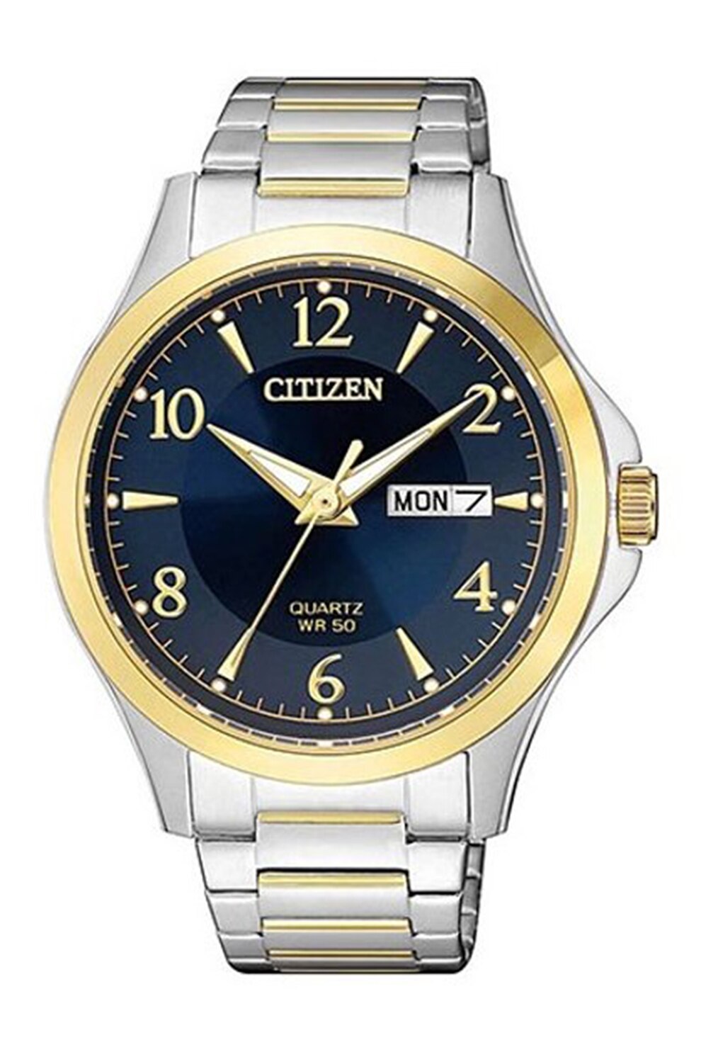 Citizen, Ceas de otel inoxidabil, Argintiu/Auriu