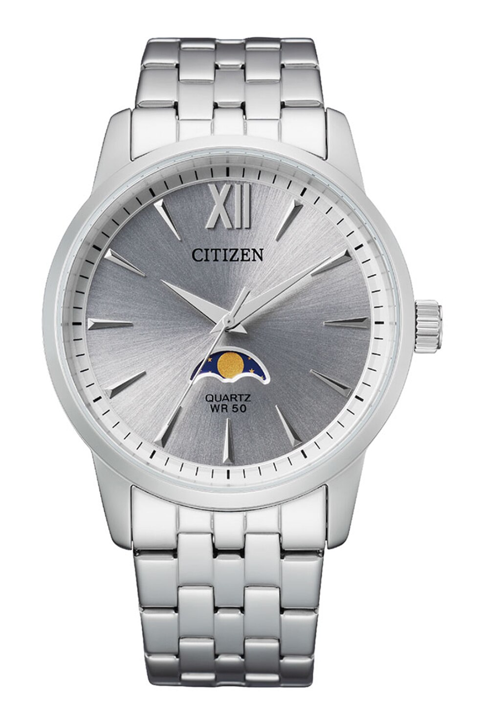 Citizen, Ceas quartz de otel inoxidabil, Argintiu