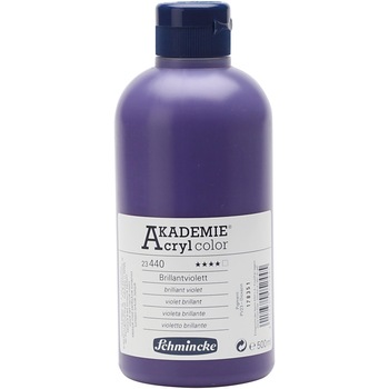 Vopsea acrilica, Schmincke AKADEMIE®, violet stralucitor (440), transparenta, 500 ml Vopsea acrilica, Schmincke AKADEMIE®, violet stralucitor (440), transparenta, 500 ml