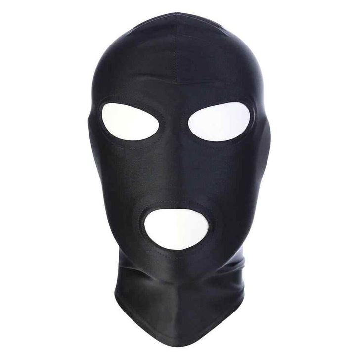 Masca Halloween Unisex Lycra, Negru