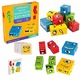 Puzzle cuburi lemn Emotii, Expression Building Blocks, +3 ani