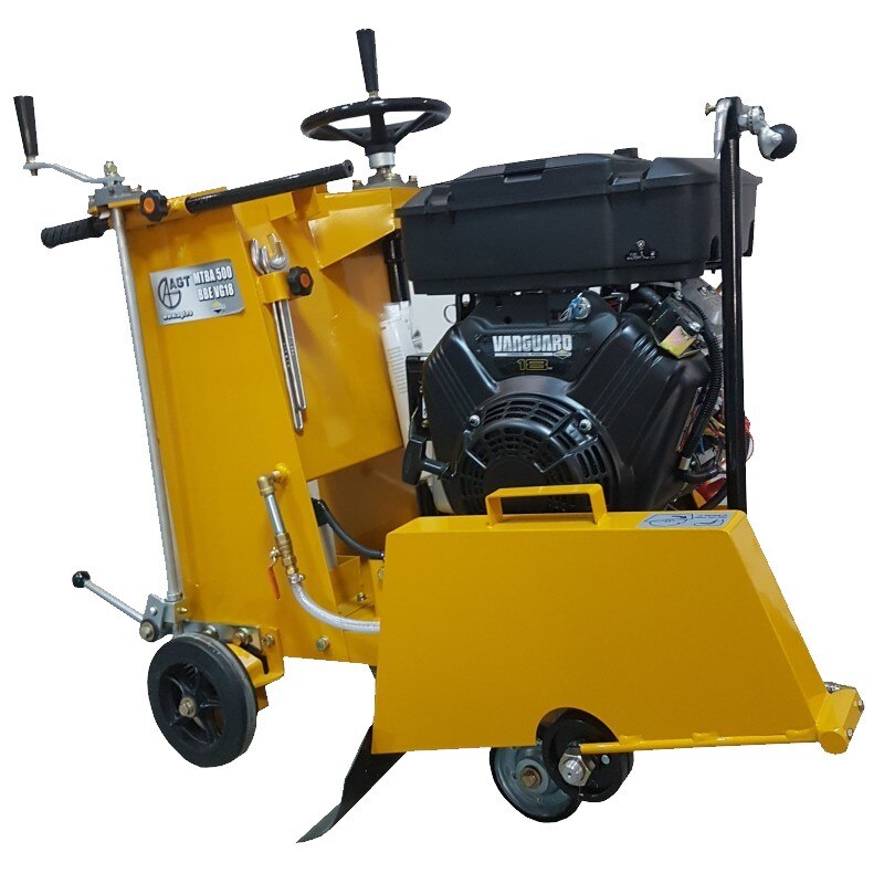 Masina de taiat beton MTBA 500-16BB, cu motor VANGUARD, 16CP, pornire electrica, disc 500mm, 176kg