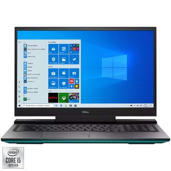 Laptop Gaming Dell Inspiron 7700 G7 cu procesor Intel® Core™ i5- 10300H pana la 4.50 GHz, 17.3 Laptop Gaming Dell Inspiron 7700 G7 cu procesor Intel® Core™ i5- 10300H pana la 4.50 GHz, 17.3