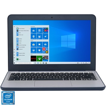 Laptop ultraportabil ASUS W202NA cu procesor Intel Celeron N3350 pana la 2.40 GHz, 11.6 Laptop ultraportabil ASUS W202NA cu procesor Intel Celeron N3350 pana la 2.40 GHz, 11.6