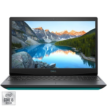 Laptop Gaming Dell Inspiron 5500 G5 cu procesor Intel Core i5- 10300H pana la 4.50 GHz, 15.6 Laptop Gaming Dell Inspiron 5500 G5 cu procesor Intel Core i5- 10300H pana la 4.50 GHz, 15.6