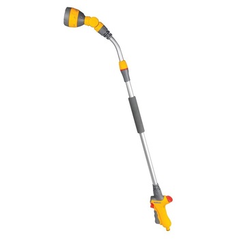 Pistol apa cu prelungitor pentru gradina cu 7 functii de apa, maner telescopic pana la 140 cm Pistol apa cu prelungitor pentru gradina cu 7 functii de apa, maner telescopic pana la 140 cm