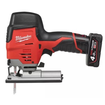 Fierastrau pendular pe acumulator Milwaukee M12JS-402B, 12V, 2800 oscilatii/min, 40 mm adancime maxima taiere, 2 acumulatori 4.0 Ah M12 B4, incarcator C12 C, geanta pentru scule Fierastrau pendular pe acumulator Milwaukee M12JS-402B, 12V, 2800 oscilatii/min, 40 mm adancime maxima taiere, 2 acumulatori 4.0 Ah M12 B4, incarcator C12 C, geanta pentru scule