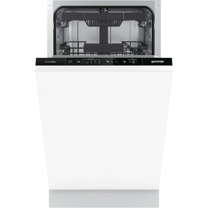 Gorenje GV561D10 11 terítékes beépíthető keskeny mosogatógép, fehér