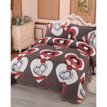 Set Cuvertura de Pat cu 2 Fete, 3 Piese, Bumbac Finet, CFY-02 Set Cuvertura de Pat cu 2 Fete, 3 Piese, Bumbac Finet, CFY-02