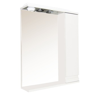 Oglinda baie cu dulap Badenmob 786, 2 rafturi, MDF, PAL, 71x60x14 cm, Alb Oglinda baie cu dulap Badenmob 786, 2 rafturi, MDF, PAL, 71x60x14 cm, Alb