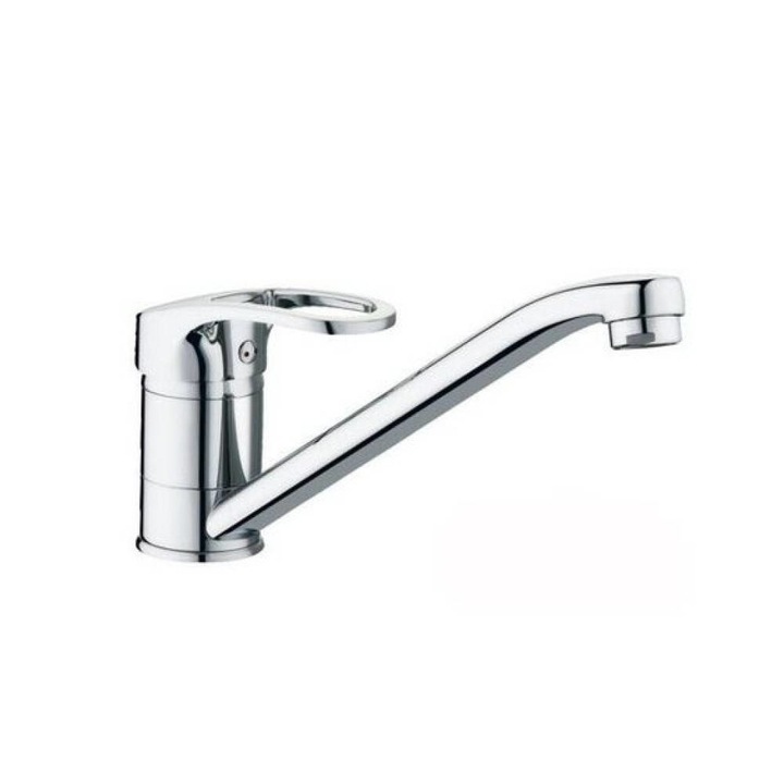 Konyhai csaptelep ERT-SN 0002, egykaros, 40 mm-es kerámiapatron, krómozott