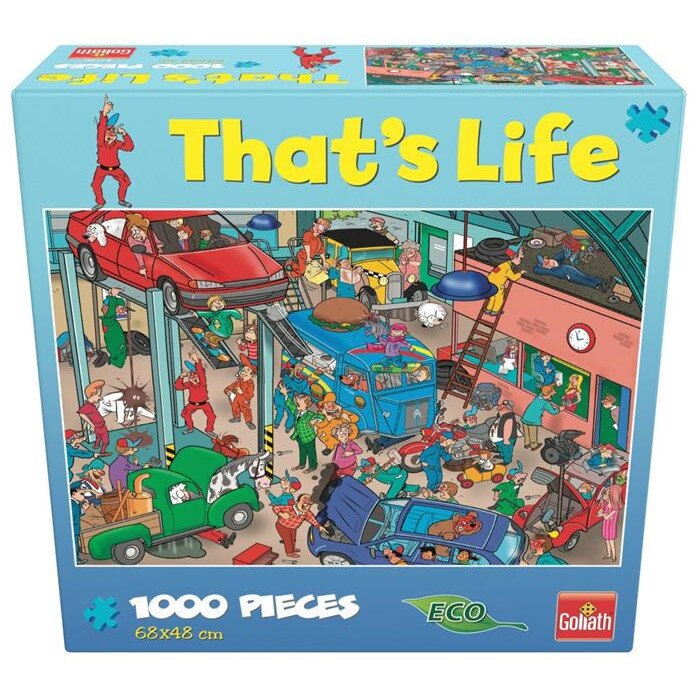 Goliath - That's Life - Puzzle - Garage, 1000 piese (71387)
