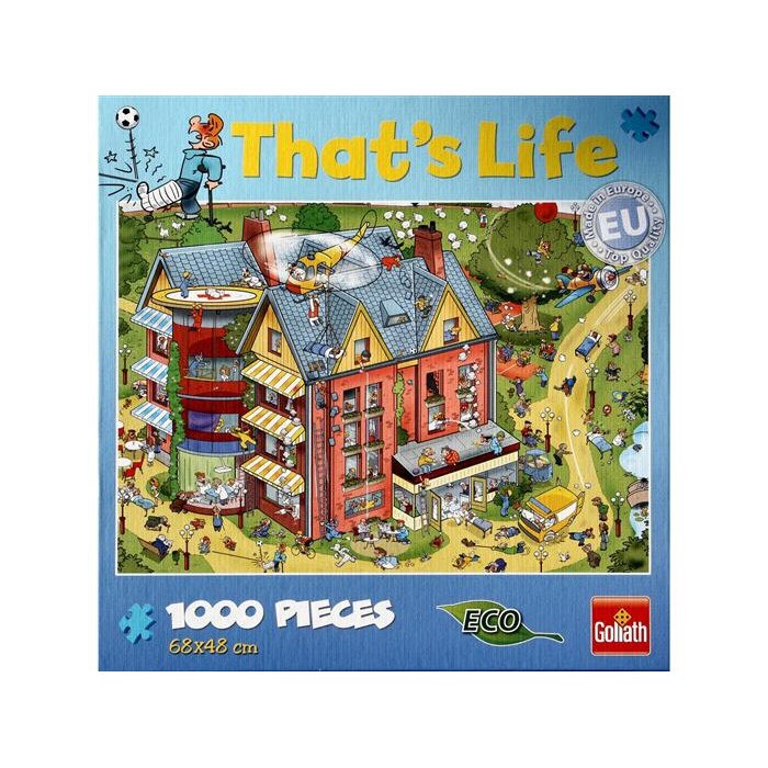 Goliath - That's Life - Puzzle - Hospital, 1000 piese (71328)