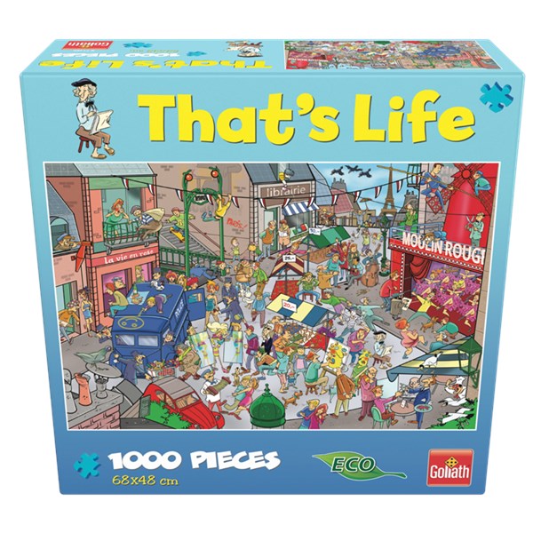 Goliath - That's Life - Puzzle - Paris, 1000 piese (71389)